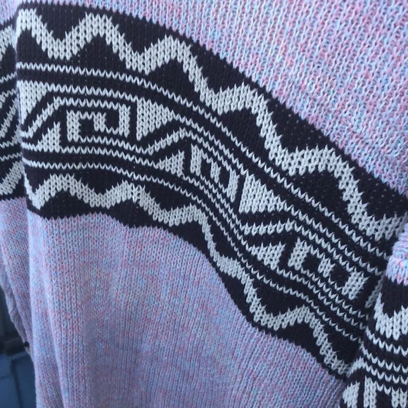 🌹🌹Ecote Patterned Sweater/Cardigan Size L BNWT🌹🌹 - Picture 9 of 9